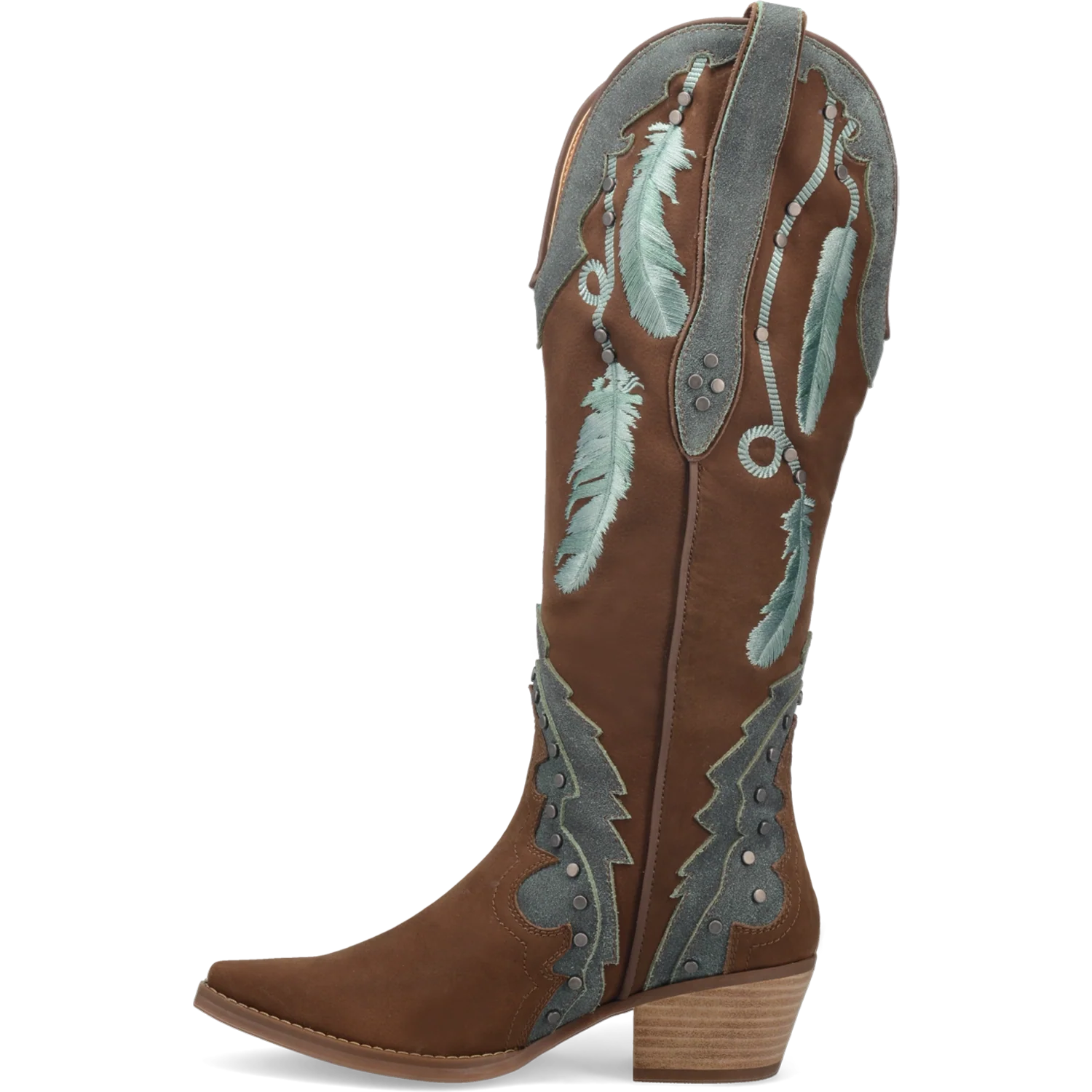 Dingo Dream Catcher - Womens Suede Leather Cowboy Boots
