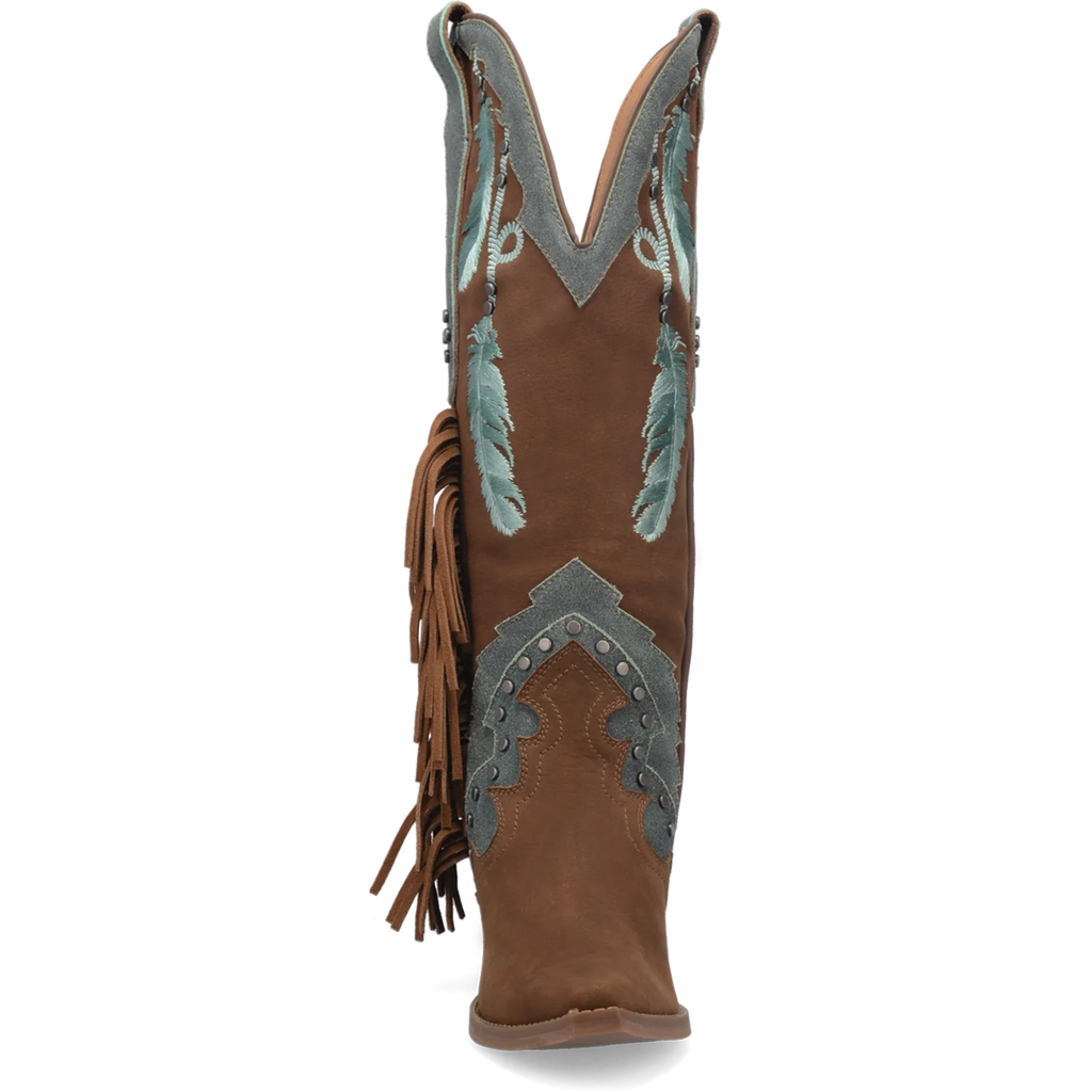 Dingo Dream Catcher - Womens Suede Leather Cowboy Boots