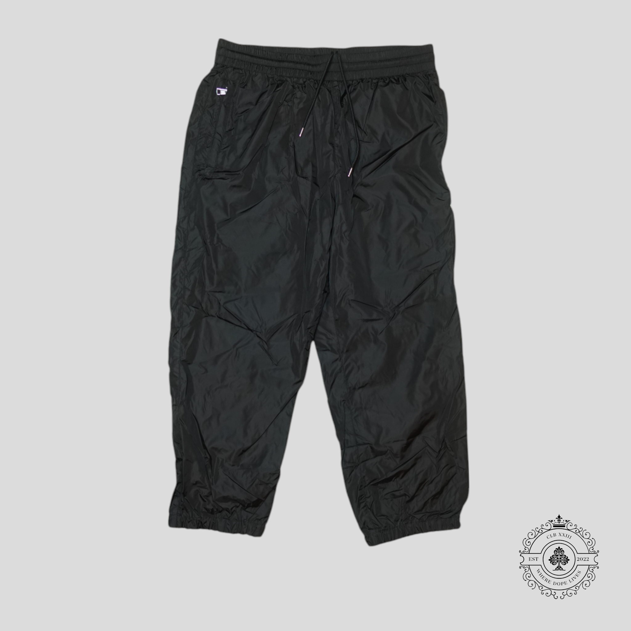 Moncler Drawstring Sport Pants in Black