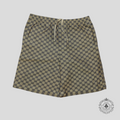 Gucci Summer GG Supreme Shorts in Brown/Blue