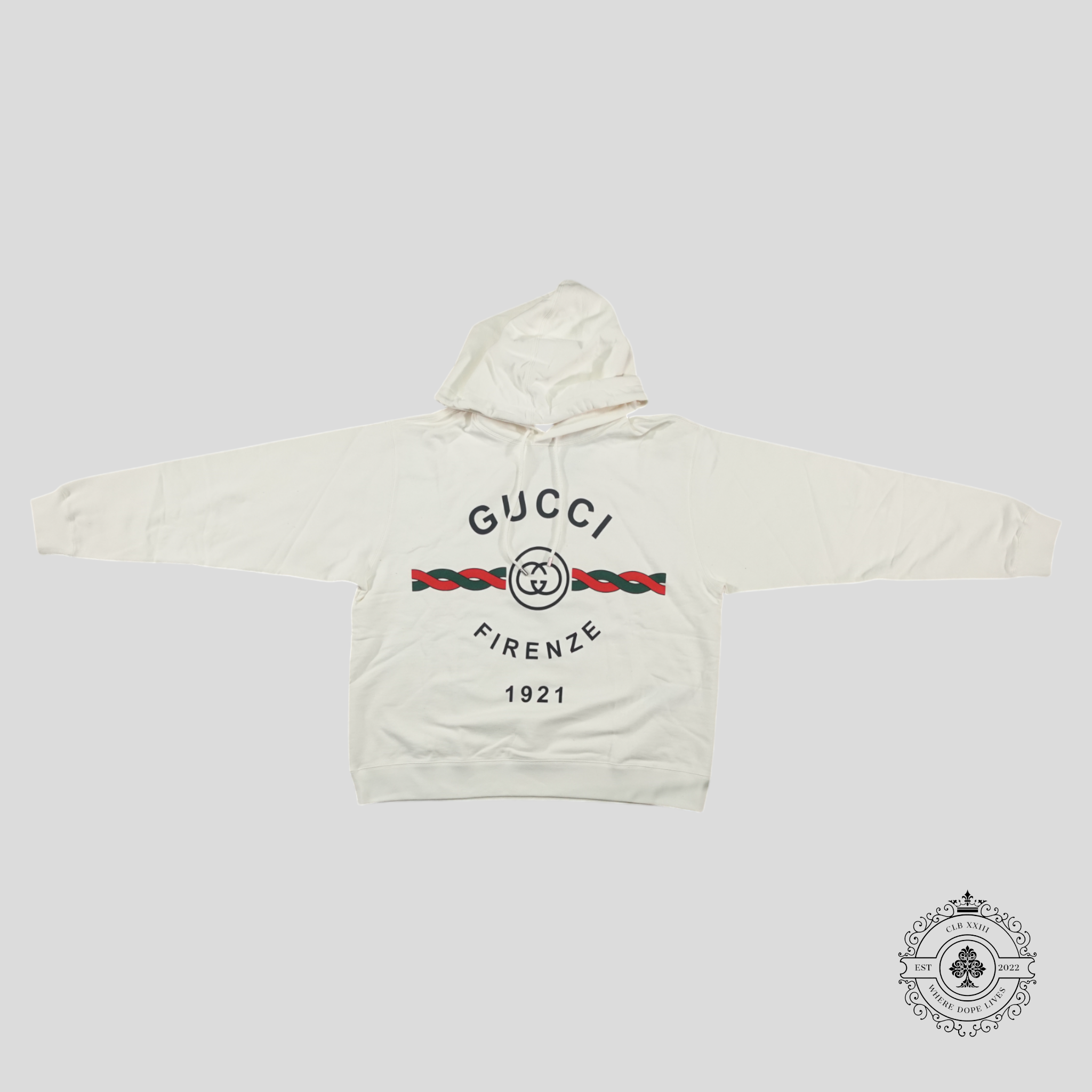 Gucci Firenze 1921 Hoodie in White