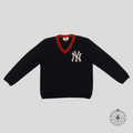 Gucci New York Yankees NY Embroidered Sweater in Navy Blue