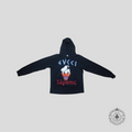 Gucci Donald Duck Patch Hooded Sweatshirt in Black