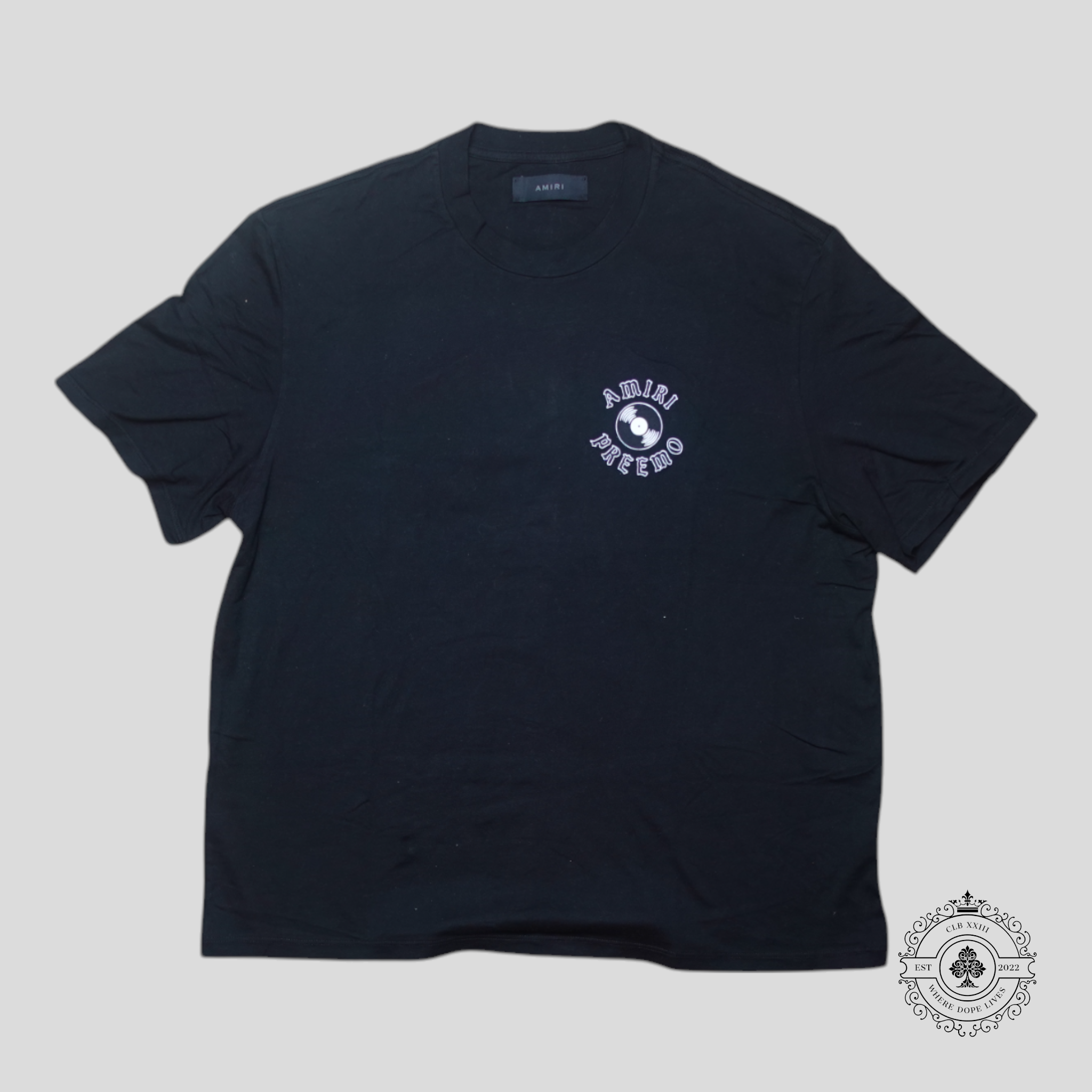 Amiri X DJ Premier T-Shirt in Black