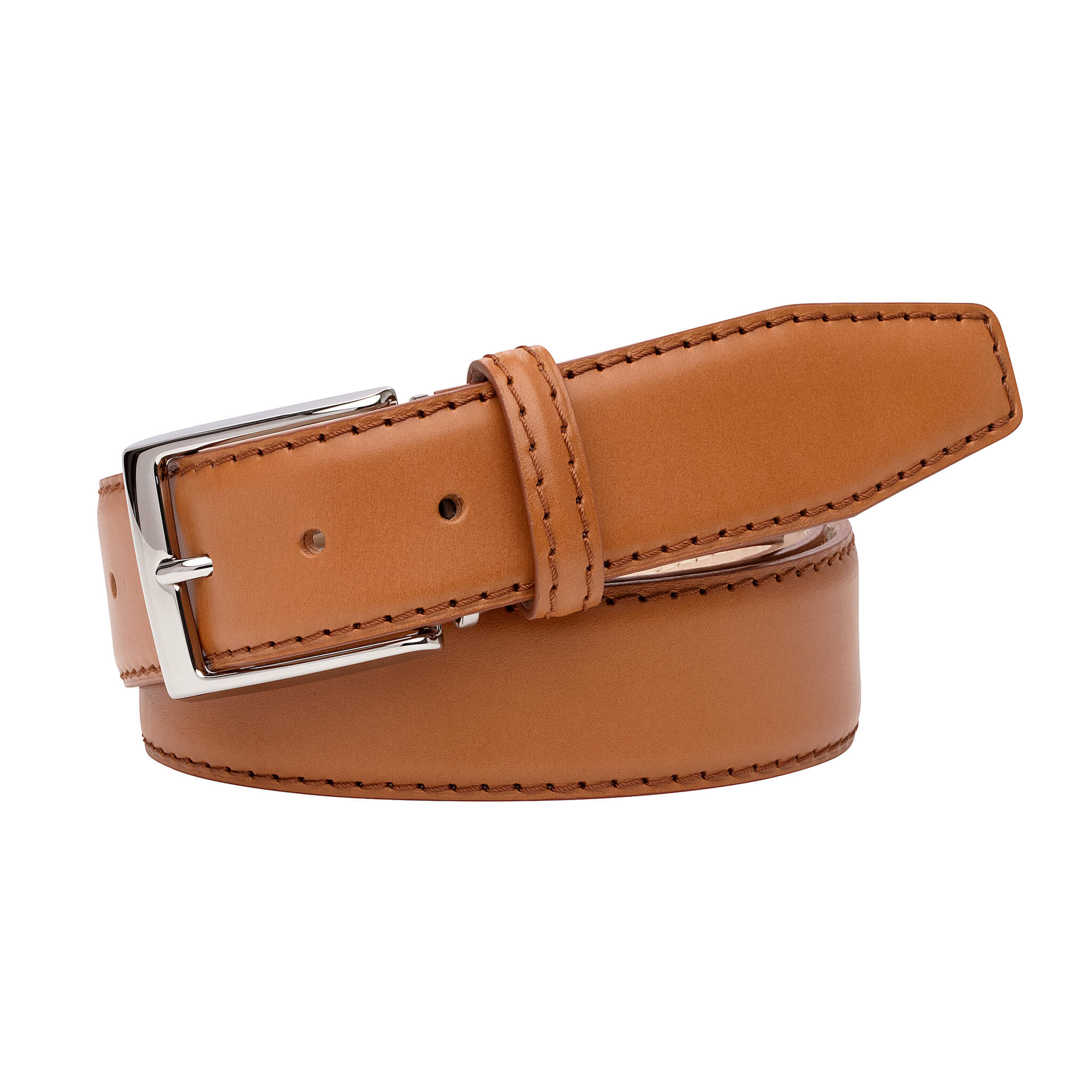 Cuero Smooth Italian Calf Leather Belt
