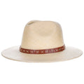 Scala Leon - Panama Straw Fedora Hat