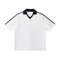 Landa Prive Contrast Collar Striped Soccer Jersey