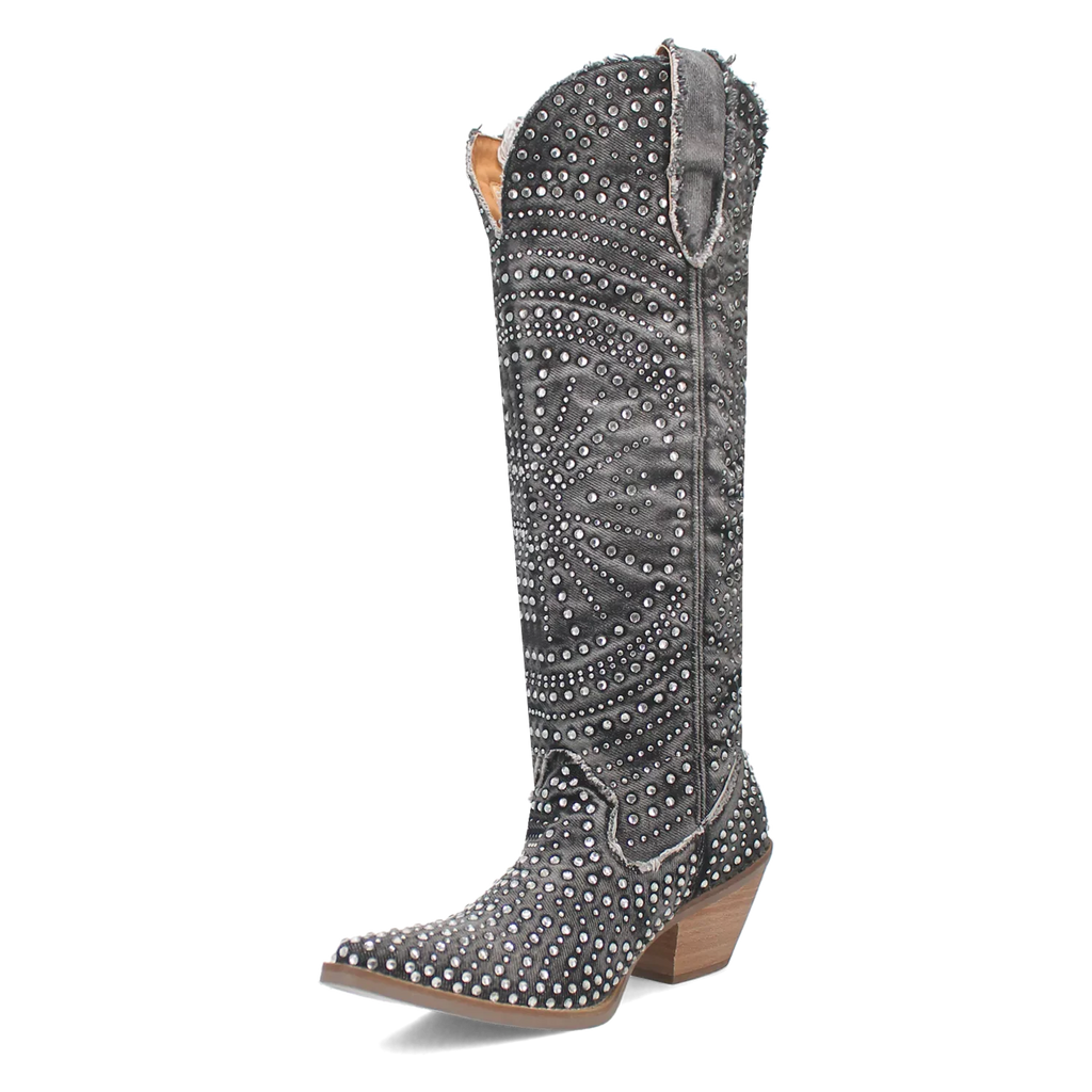 Dingo Honkytonk Honey - Women's Denim Cowgirl Boots