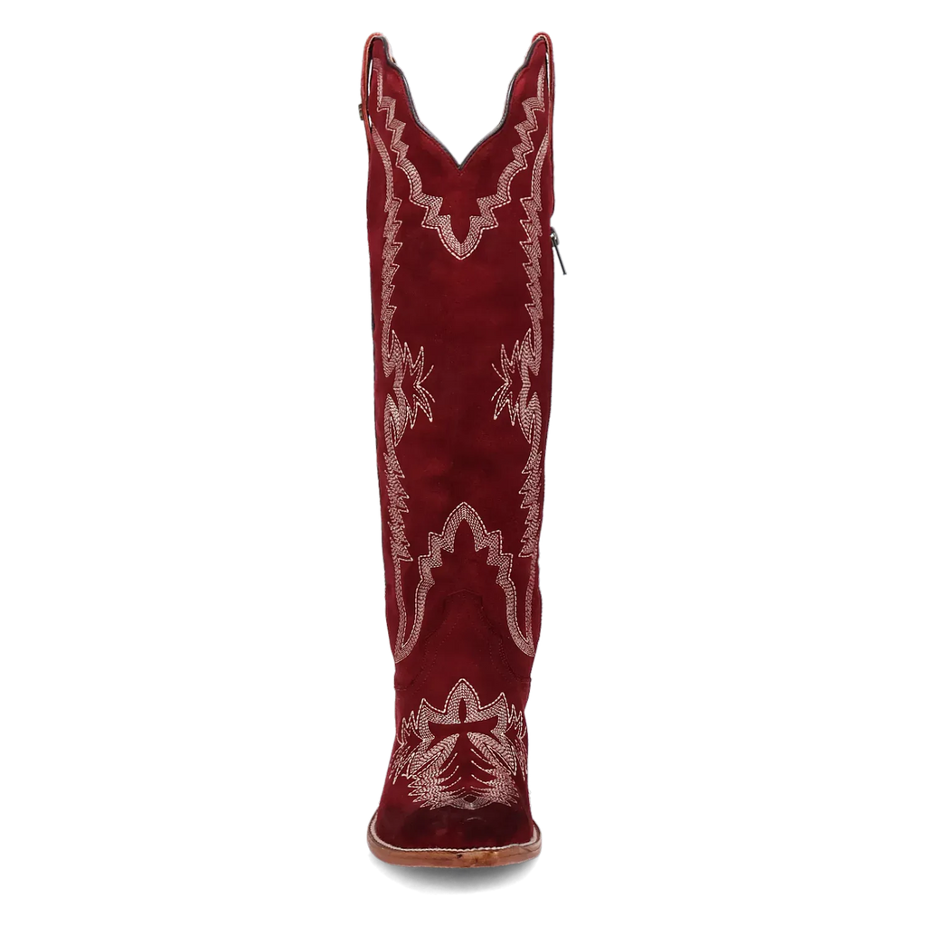 Dan Post Marlowe - Women's Suede Leather Cowboy Boots