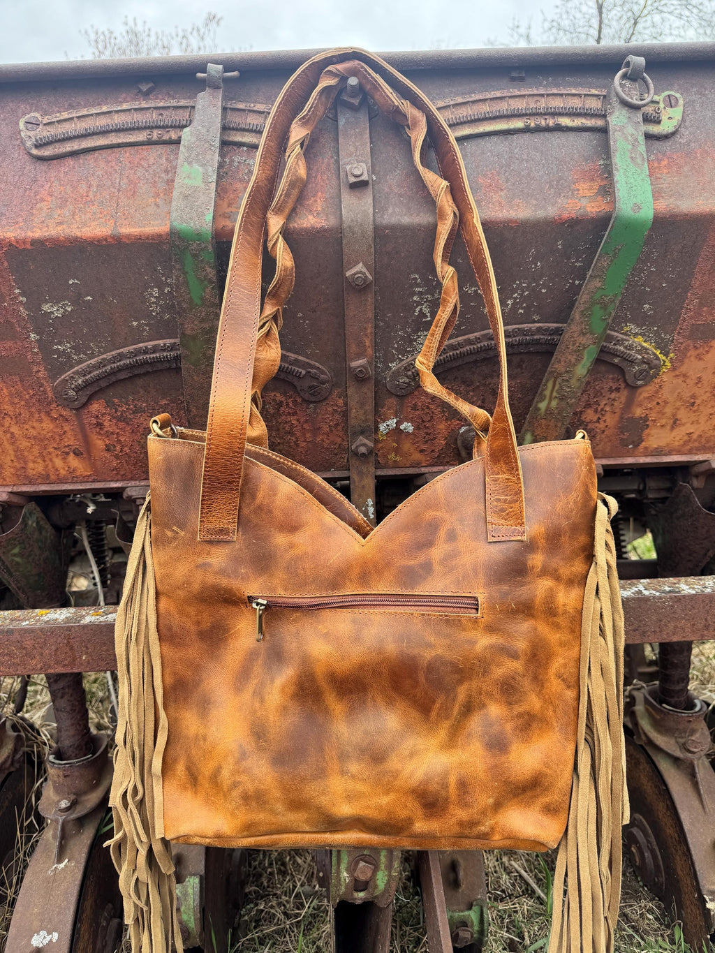 Turquoise Gypsy Tote Bag by Double B