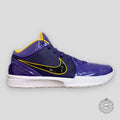 NIKE KOBE IV PROTRO X UNDEFEATED "LAKERS" (SAMPLE)