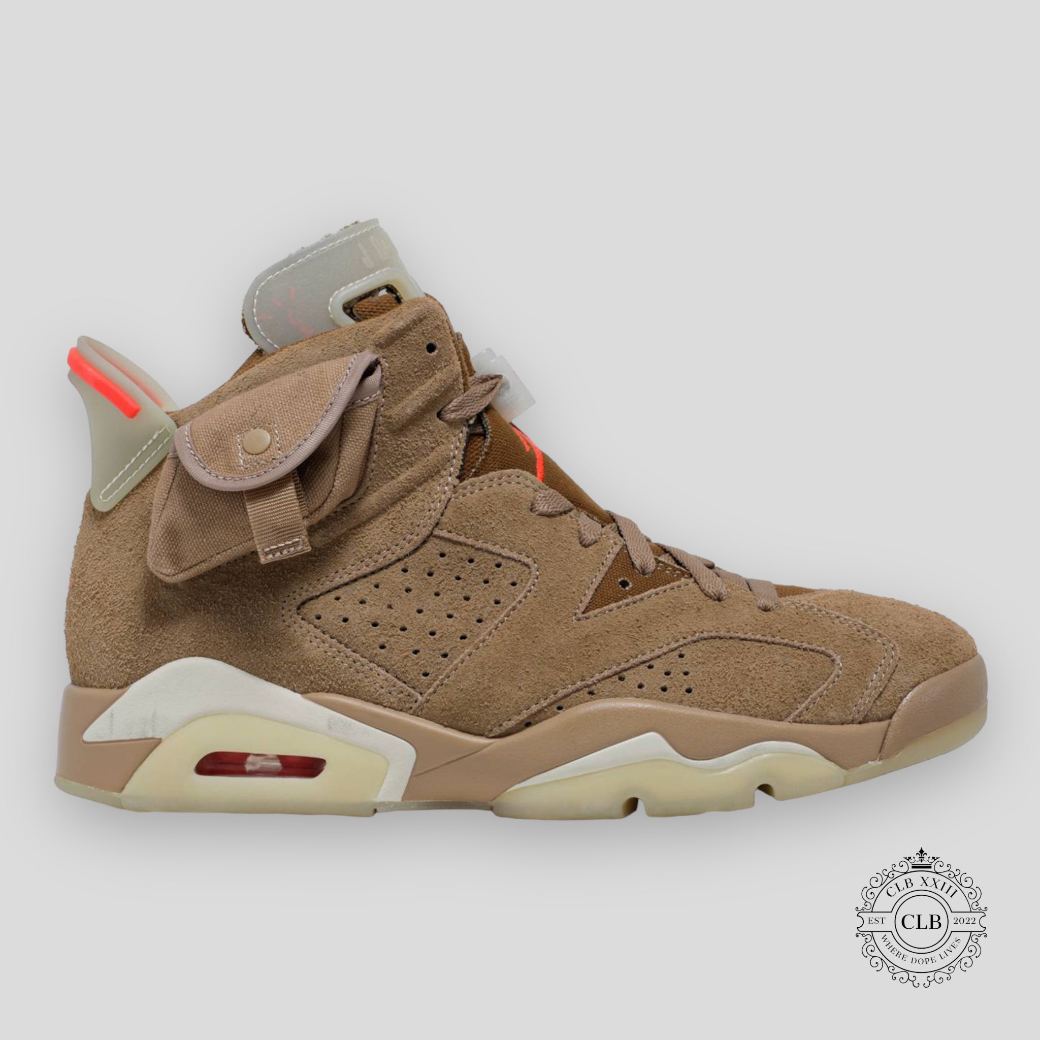 AIR JORDAN 6 RETRO X TRAVIS SCOTT "BRITISH KHAKI"