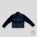 AMIRI SHOTGUN DENIM TRUCKER JACKET - AGED BLACK