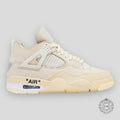 AIR JORDAN 4 RETRO (W) X OFF WHITE "SAIL"
