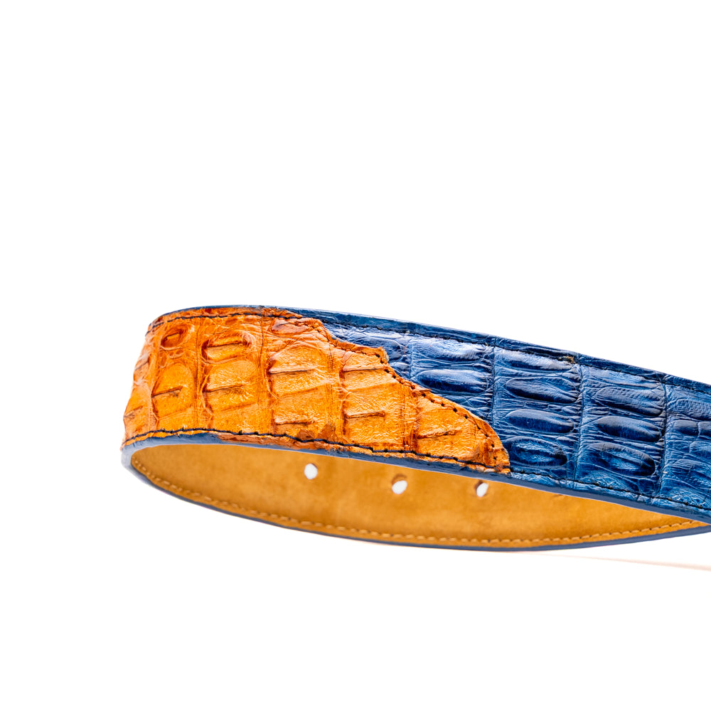 Luciano Belt Blue / Brandy