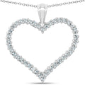2.10 Carat Genuine Blue Topaz .925 Sterling Silver Pendant
