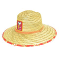 Peter Grimm Peanuts Joe Cool Snoopy - Rye Straw Lifeguard Hat