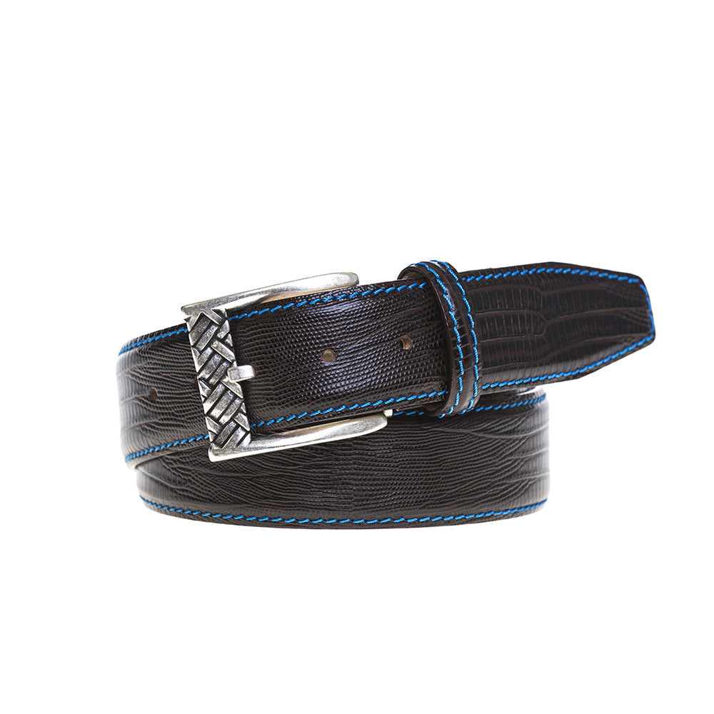 Brown Mock Lizard Belt